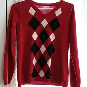 Croft & Barrow V-neck sweater/jumper S